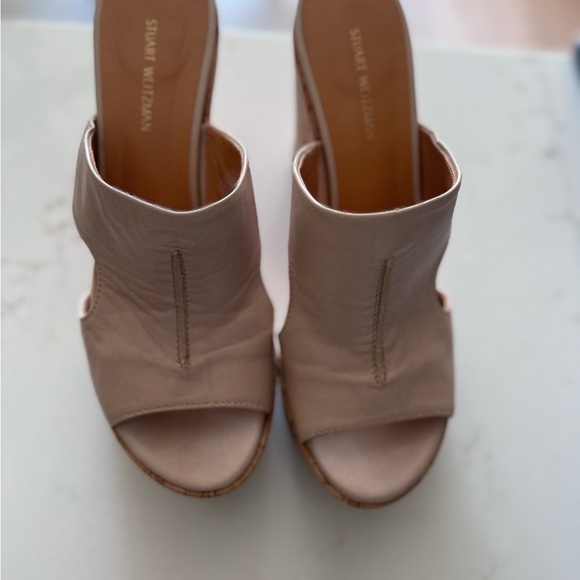 STUART WEITZMAN Tan Wedges Shoes Stuart Weitzman - Picture 4 of 12